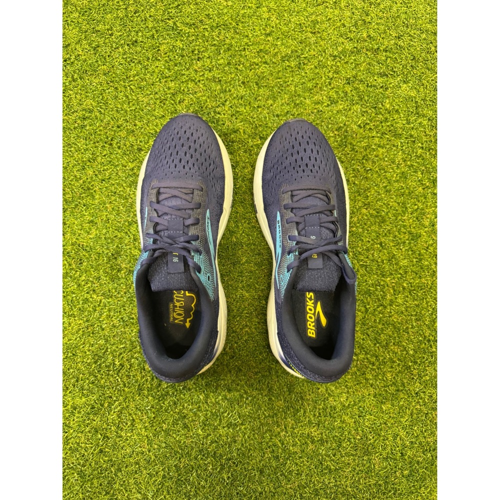 Brooks Ghost 16 Mens Running Shoes Navy Blue Light Blue 1104181D438 Size 10 - Picture 3 of 6
